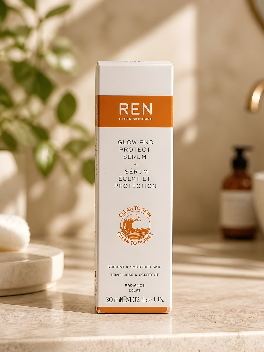REN Glow and Protect Serum